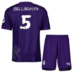 Maglia Real Madrid Bellingham 5 Bambino Quarta Divisa 2023-24